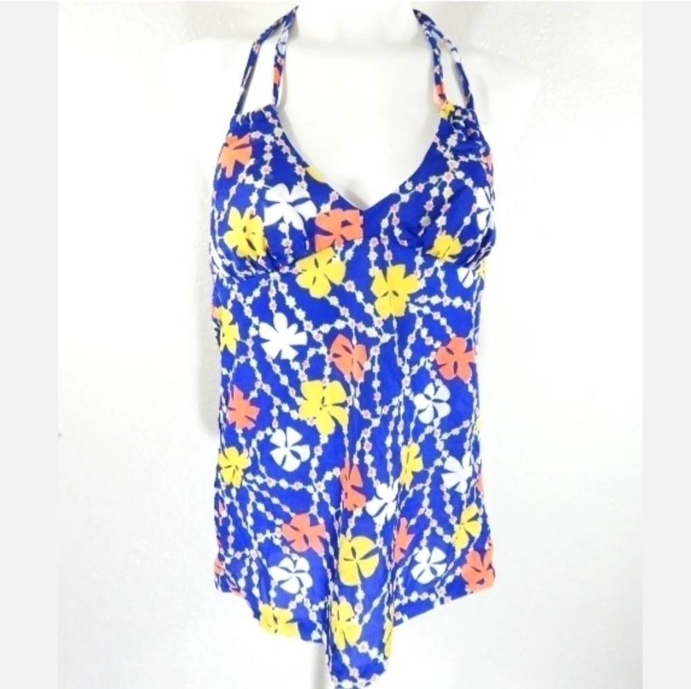 Montgomery Ward Vintage 70's Tankini Top
